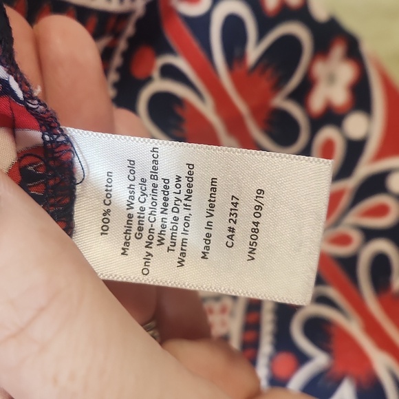 Talbots shirt dress, size 6P - Picture 8 of 8